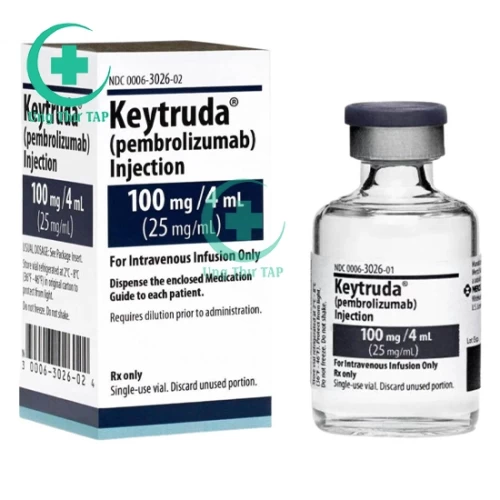 Keytruda 100mg/4ml Pembrolizumab - Thuốc điều trị ung thư