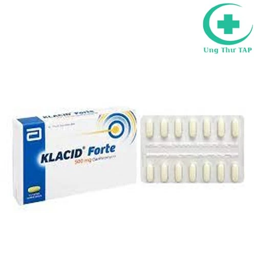 Klacid Forte - Thuốc kháng sinh mới của Abbvie S.r.l