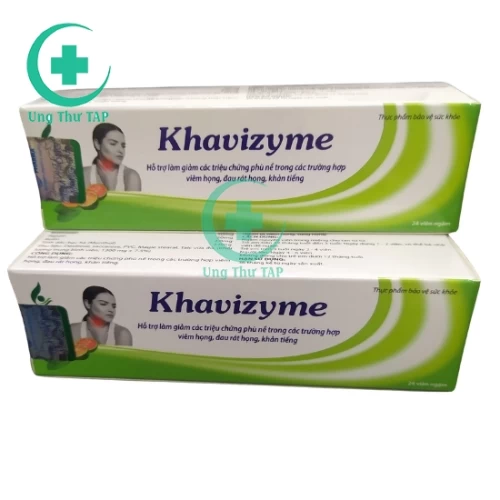 Khavizyme VIHOME - Hỗ trợ làm giảm các triệu chứng phù nề