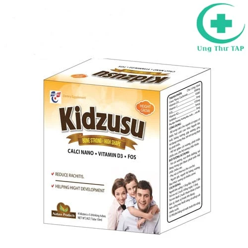 Kidzusu Syntech - Sản phẩm bổ sung canxi, vitamin D3 cho cơ thể