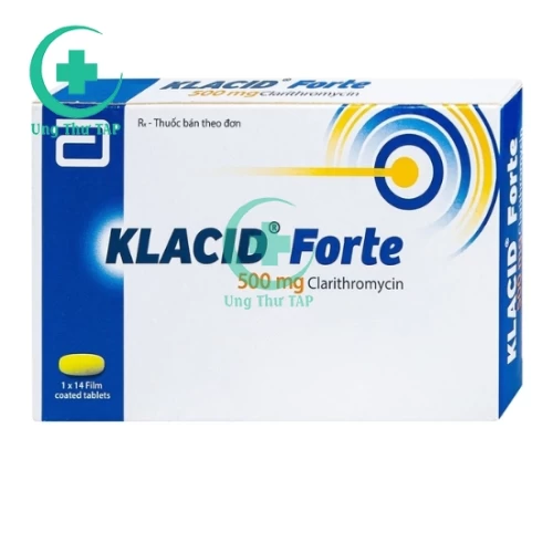 Klacid Forte - Thuốc kháng sinh mới của Abbvie S.r.l