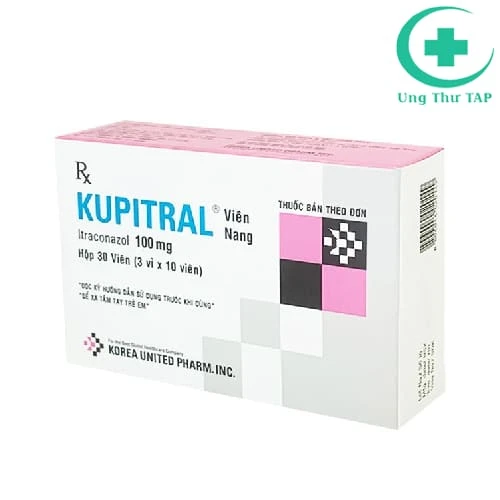 Kupitral 100mg Korea United Pharm - Thuốc điều trị nhiễm nấm