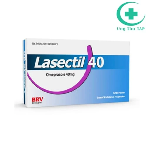 Lasectil 40mg - Thuốc  điều trị, phòng tái phát loét dạ dày
