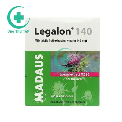 Legalon 140 Madaus - Sản phẩm hỗ trợ trong tổn thương gan 