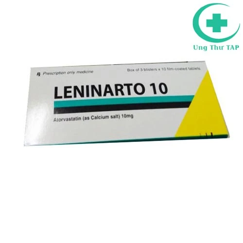 Leninarto 10 Savipharm - Thuốc điều trị mỡ máu hiệu quả