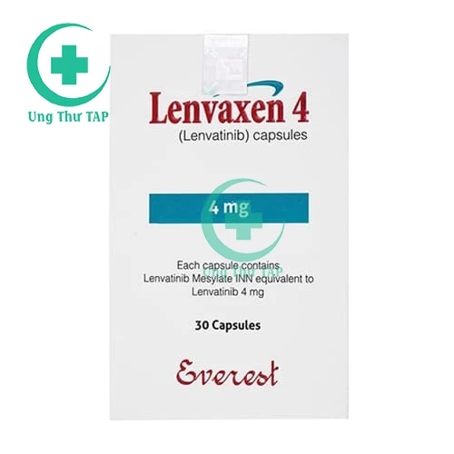 Lenvaxen 4mg & 10mg - Thuốc điều trị ung thư gan thận tuyến giáp