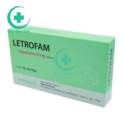 Letrofam - Thuốc điều trị các rối loạn tuần hoàn máu não
