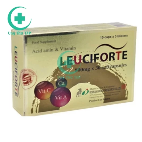 Leuciforte - Bổ sung Vitamin, khoáng chất giúp tăng sức đề kháng