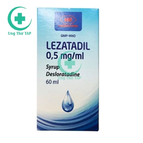 Lezatadil - giảm triệu chứng viêm mũi dị ứng, mề đay mạn tính