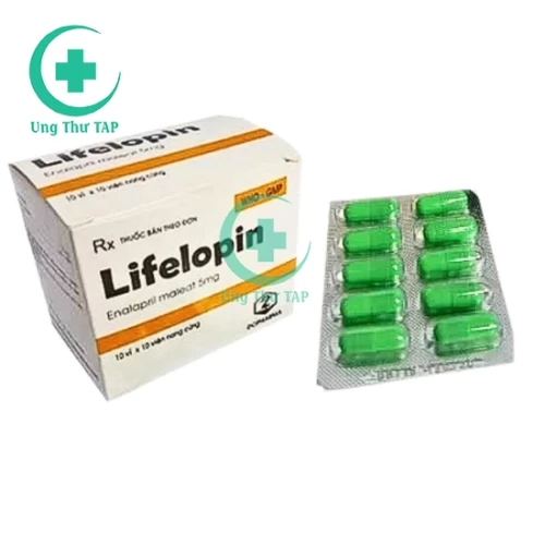 Lifelopin 5mg Dopharma - Thuốc điều trị tăng huyết áp