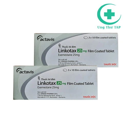 Linkotax 25mg - Thuốc điều trị ung thư vú hiệu quả của Romania