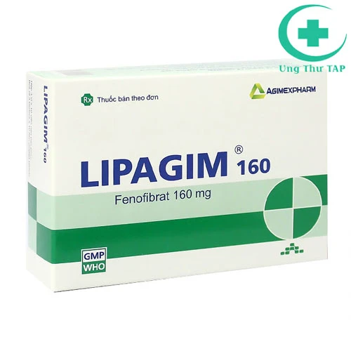 Lipagim 160 - điều trị tăng cholesterol, lipoprotein trong máu