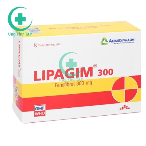 Lipagim 300 - điều trị tăng cholesterol, lipoprotein trong máu