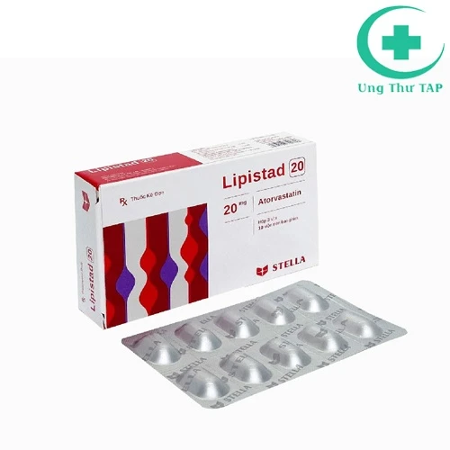 Lipistad 20 Stella - Thuốc điều trị tăng cholesterol máu