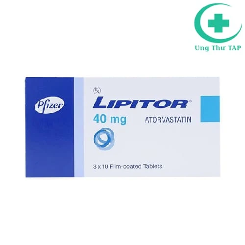 Lipitor 40mg Pfizer - Thuốc điều trị tăng cholesterol máu