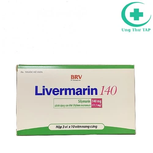 Livermarin 140 - Thuốc hỗ trợ điều trị suy gan, gan nhiễm mỡ