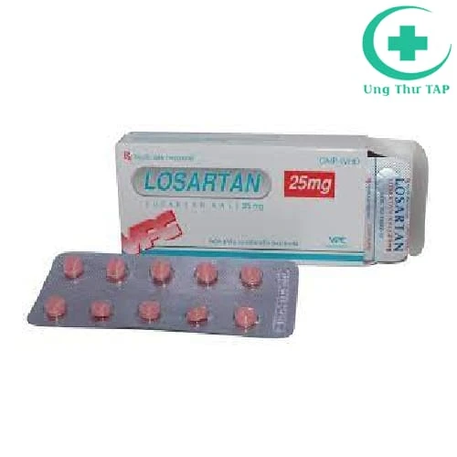 Losartan 25 Dcl - Thuốc điều trị tăng huyết áp hiệu quả