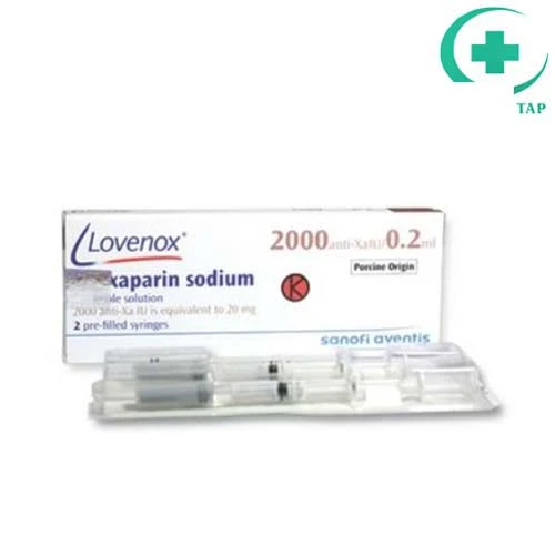 Lovenox 2000UI/0.2ml - Thuốc điều trị đau thắt ngực hiệu quả