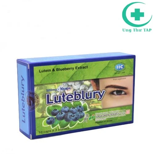 Luteblury - Bỗ sung dưỡng chất, hỗ trợ sức khỏe của mắt