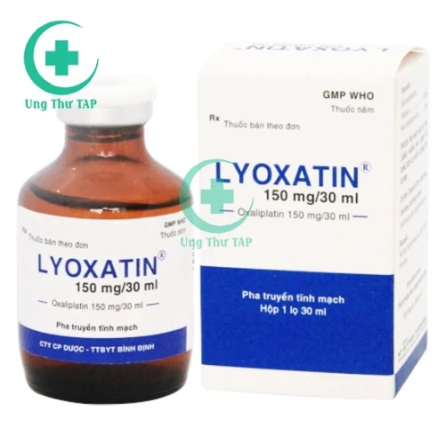 Lyoxatin 150mg/30ml - Thuốc trị ung thư đại trực tràng hiệu quả