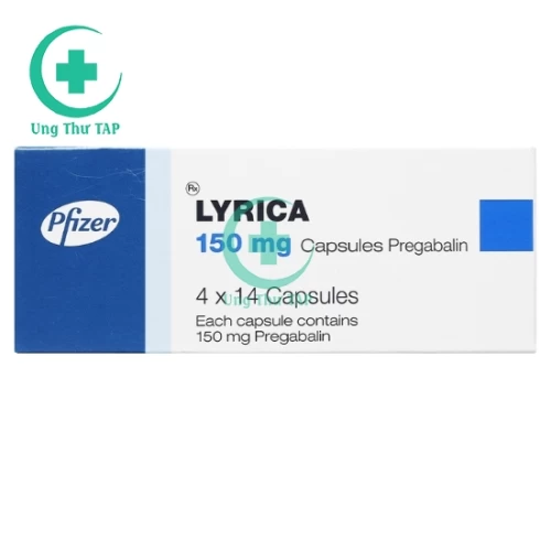 Lyrica Caps 150mg  Thuốc điều trị đau dây thần kinh, rối loạn lo âu