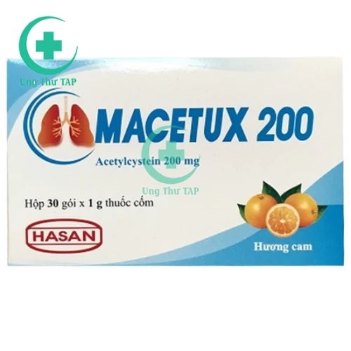 Macetux 200 - Thuốc điều trị viêm phế quản cấp và mãn của Hasan