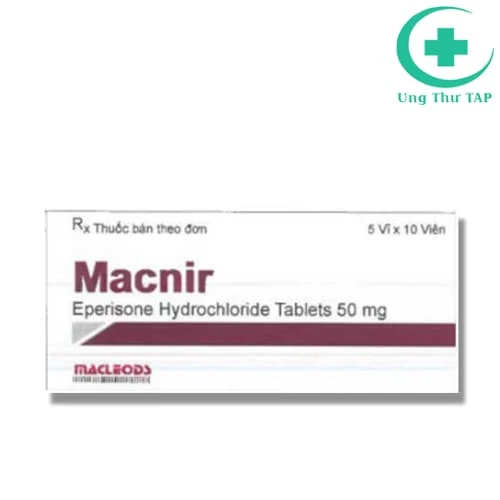 Macnir 50mg Macleods - Thuốc điều trị liệt cứng của Ấn Độ