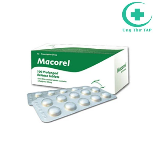 Macorel - Thuốc điều trị đau thắt ngực và tăng huyết áp hiệu quả