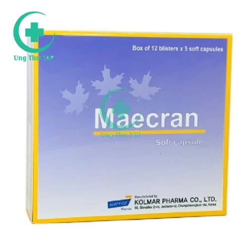 Maecran - hỗ trợ điều trị các bệnh mãn tính hiệu quả của Hàn Quốc