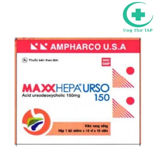 Maxxhepa urso 150 - Thuốc  cải thiện chức năng gan hiệu quả