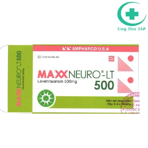 Maxxneuro - LT 500 - Thuốc điều trị động kinh, co giật hiệu quả