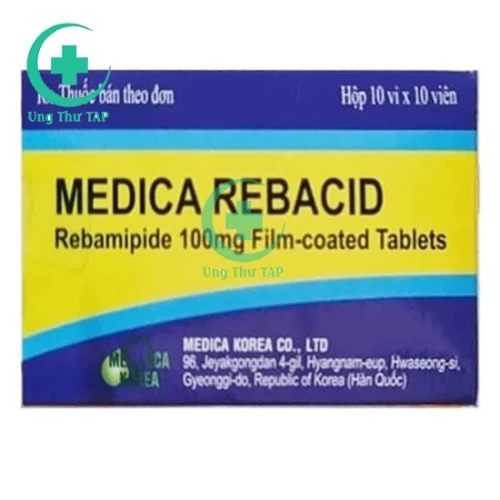 Medica rebacid film-coated tablet - Điều trị viêm loét dạ dày