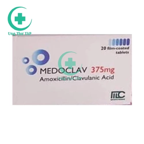 Medoclav 375mg - Thuốc điều trị viêm và nhiễm khuẩn chất lượng 