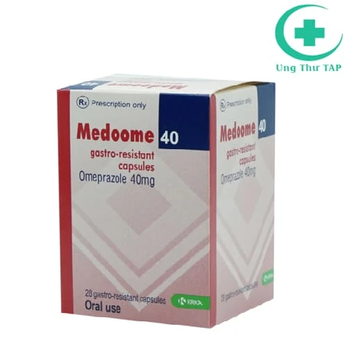 Medooome 40 - Thuốc điều trị trào ngược, viêm loét dạ dày