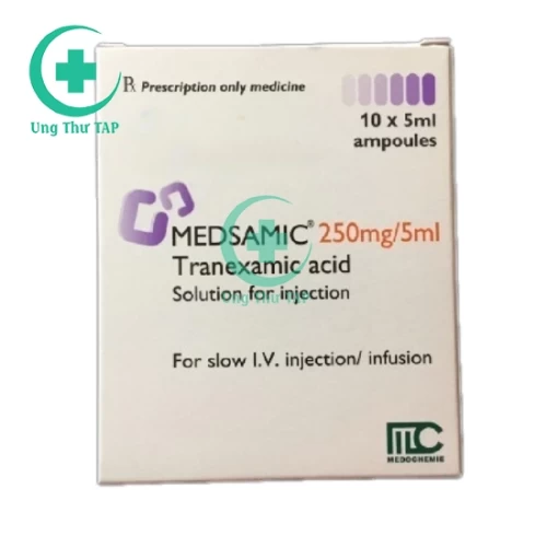 Medsamic-250MG-5ML - Thuốc điều trị chảy máu bất thường
