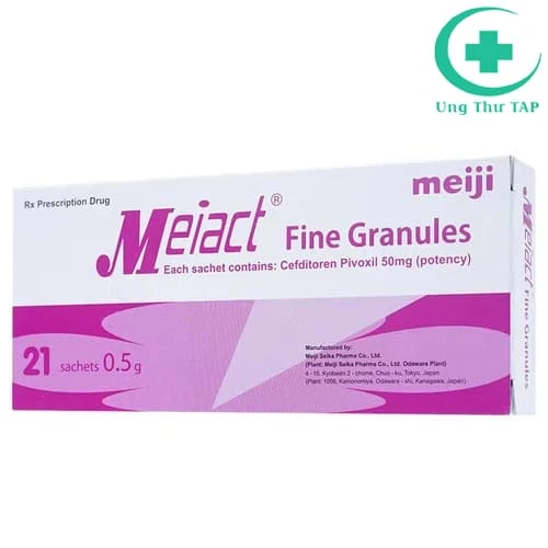 Meiact Fine Granules - Thuốc điều trị nhiễm khuẩn ở trẻ