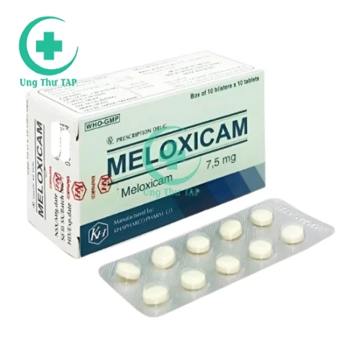 Meloxicam 7,5mg Khapharco - Thuốc điều trị thoái hoá khớp