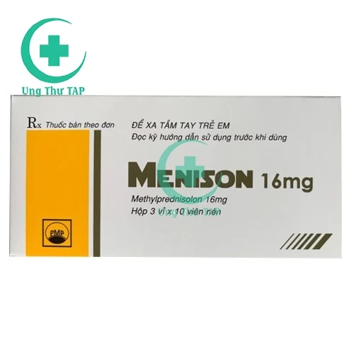 Menison 16mg - Thuốc chống viêm, ức chế miễn dịch