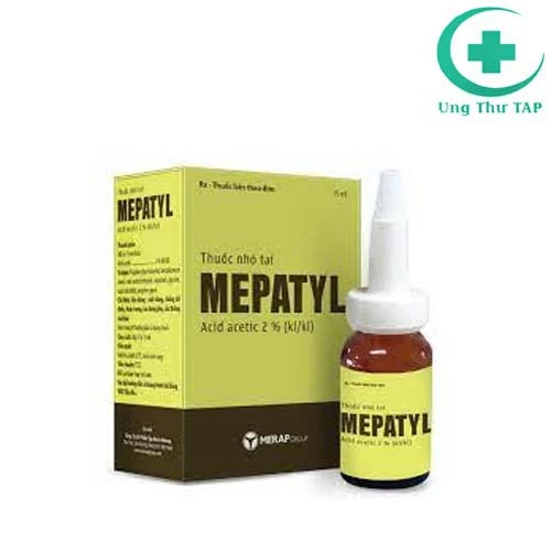 Mepatyl - Thuốc nhỏ tai điều trị nhiễm khuẩn vùng tai ngoài