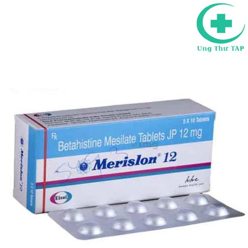 Merislon 12mg - Thuốc điều trị chóng mặt - choáng váng của Nhật