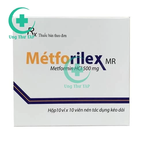 Métforilex MR - Thuốc điều trị đái tháo đường hiệu quả