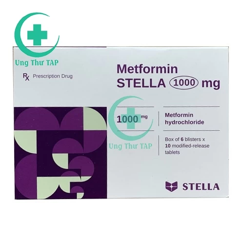 Metformin Stada 1000mg MR - Thuốc điều trị tiểu đường hiệu quả