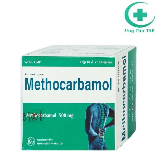 Methocarbamol - Thuốc điều trị các cơn đau do co thắt cơ hiệu quả