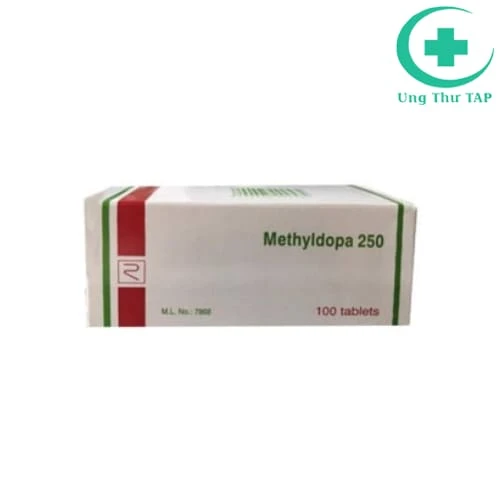 Methyldopa 250 FC Tablets Remedica - điều trị tăng huyết áp