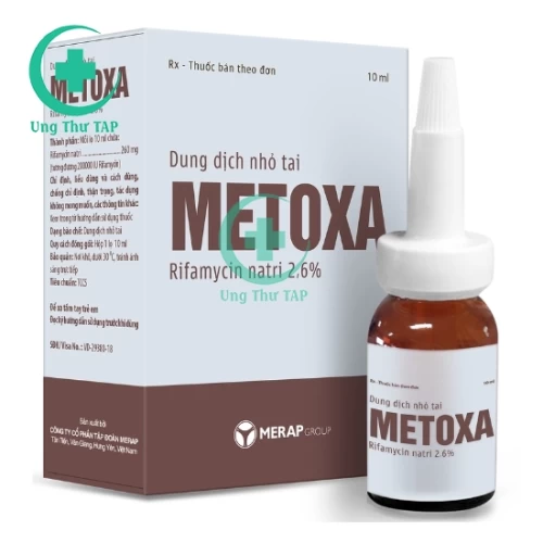 Metoxa - Thuốc điều trị viêm tai mạn tính hiệu quả
