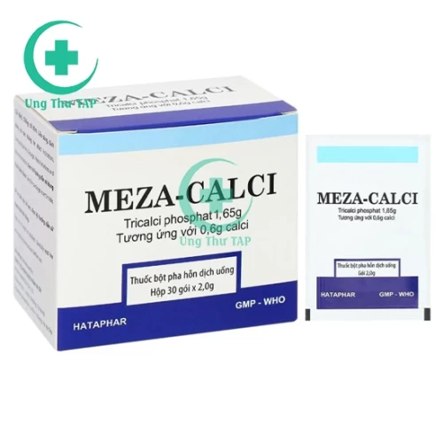Meza-Calci 1650mg - sản phẩm bổ sung calci và magie