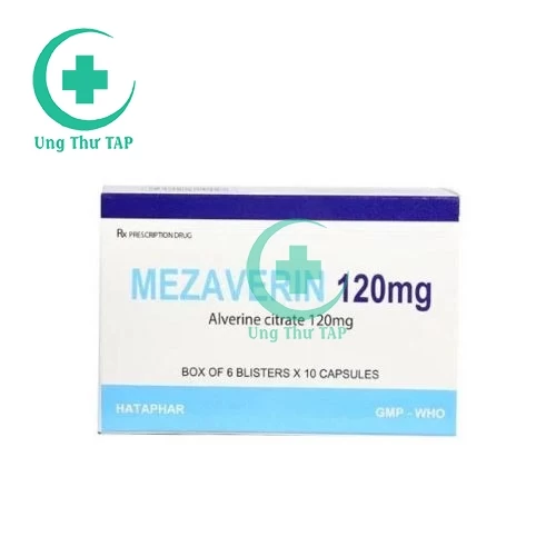 Mezaverin 120mg - Thuốc giảm co đường tiêu hóa và tử cung