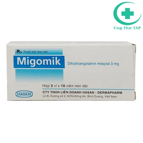 Migomik - Thuốc điều trị triệu chứng đau nửa đầu hiệu quả