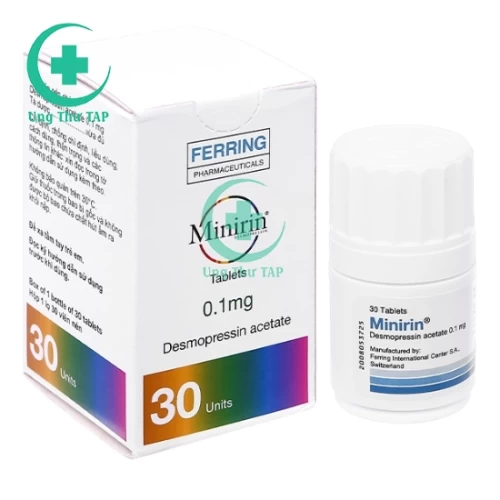 Minirin 0,1mg - Thuốc điều trị cho bệnh nhân tiểu tiện nhiều