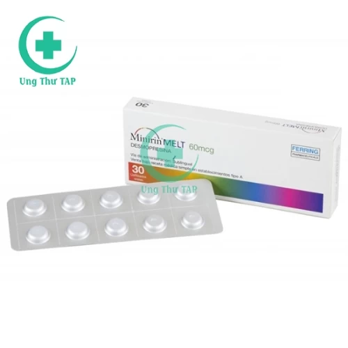 Minirin Melt Oral Lyophilisate 60mcg - điều trị tiểu tiện nhiều
